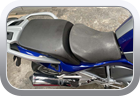 BMW R1200 RT seat foam adjustments
