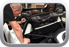 Ferrari 360 Spider 2001 top frame maintenance - Car Interior