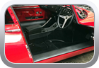 Jaguar E-Type 2+2 Series 3 V12 Coupe 1972 entrance trim - Car Interior