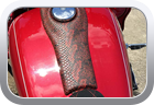 Kawasaki Vulcan 2017 - vinyl trimmed tank cover