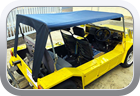 Mini Moke 1988 soft-top - Car Interior
